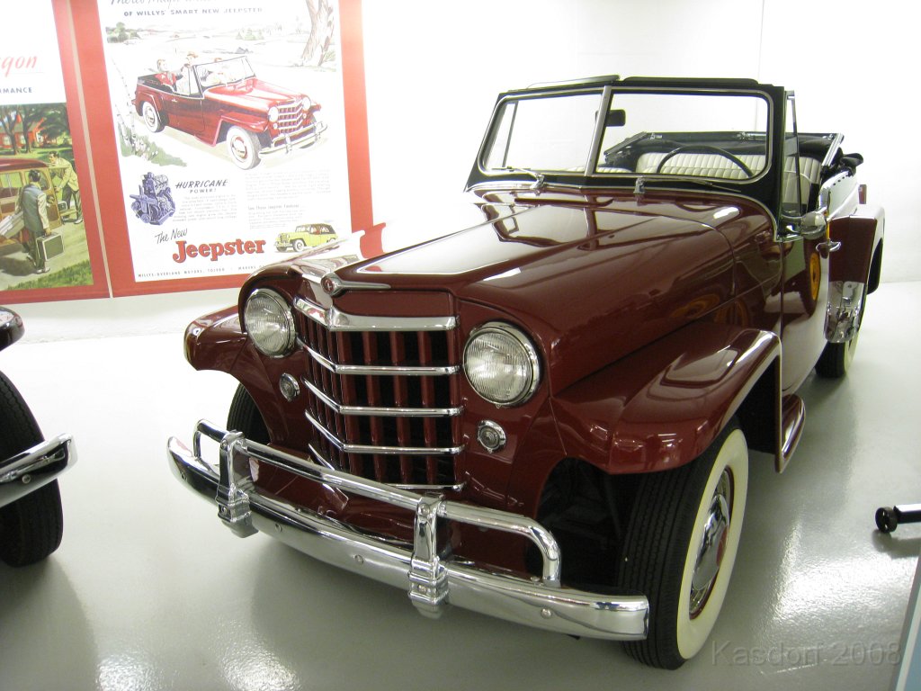 Chrysler Walter - Car Museum 2008 0465.jpg - A visit to the Walter P Chrysler museum located on the grounds of the sprawling Chrysler complex in Auburn Hills Michigan. A great collection of Chrysler brands through the years, AMC, Dodge, Willys, and others.